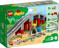 LEGO Duplo Eisenbahnbrücke und Schienen 10872