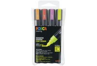 UNIBALL Marker POSCA PC-5M 4SZ Neon