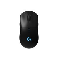 Logitech G Pro Wireless - Ambidextrous - Optical - RF Wireless - 25600 DPI - 1 ms - Black