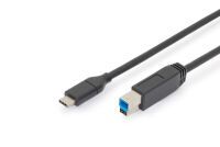 DIGITUS USB Type-C Kabel Type-C auf USB 3.0      AK-300149-018-S Kabel und Adapter -Computer-