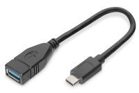 DIGITUS USB Type-C Adapter / Konverter OTG Type-C auf A Kabel und Adapter -Computer-