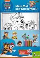 Panini PAW Patrol - Mein Mal- und Stickerspaß