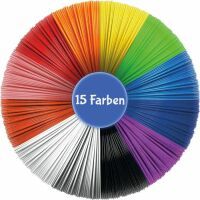 Filapen GmbH Filapen PCL Filamente 1,75mm - 100 meter Packung, 15 unterschiedliche Farben