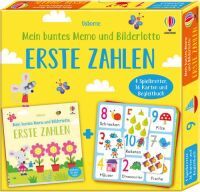 Usborne Verlag Mein buntes Memo und Bilderlotto: Erste Zahlen