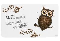 KESPER Frühstücksbrettchen "Kaffee Eule" - 5 Stück