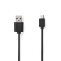 Nedis USB-KABEL USB 2.0/A/ MICRO-B (CCGL60501BK10)