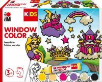 MARABU Window Color "KiDS" Set "Prinzessin" 8-teilig