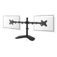 Nedis Schreibtisch Monitorhalterung / 2 Bildschirme / 15 - 32 " / 75x75 / 100x100 / Vollbeweglich