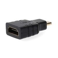 Nedis HDMI -Adapter| Micro Stecker| Buchse| Vergoldet| Gerade| ABS| - Adapter - Audio/Multimedia