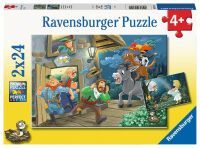 Ravensburger 5719 Puzzle Märchenstunde 2 X 24 Teile