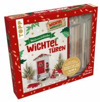 TOPP Kreativ-Set: Weihnachtliche Wichteltüren. Anleitungsbuch mit Material zum Sofort-Loslegen. Set 