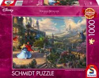 Schmidt Spiele 57369 Disney, Sleeping Beauty Dancing in The Enchanted Light, Thomas Kinkade Puzzle 1