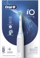 ORAL-B by Braun Zahnbürste iO Series 4 Quite white mit Reiseetui