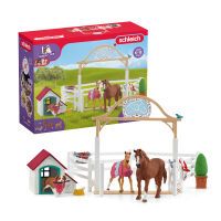 Schleich Horse Club        42458 Hannahs Gastpferde m.Hündin Ruby Schleich