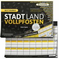  STADT LAND VOLLPFOSTEN - DO IT YOURSELF-EDITION (DinA4-Format)