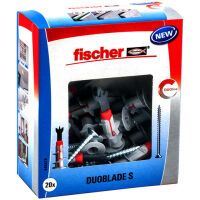 Multipack Fischer GIPSKARTONDÜBEL MIT SCHRAUBE (DUOBLADE S   FISCHER) - 20 Stück