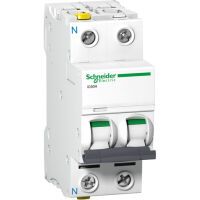 Schneider Electric IC60H 1P+N 2A C 10KA (A9F07602)