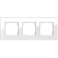 GIRA Esprit Glas - White - Screwless - 95 mm - 236.8 mm - 9.85 mm - 55 x 55 mm