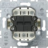 Berker 503808 - Buttons - Black,Metallic - Metal,Plastic - IP20 - 10 A - 250 V