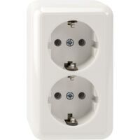 MERTEN MEG2421-8719 - CEE 7/3 - CEE 7/4 - White - 250 V - 16 A