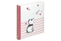 Walther Baby Little Panda rosa 28x30,5 50 weiße Seiten   UK281R Archivierung -Fotoalben-