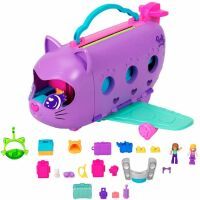 Mattel Polly Pocket Kitty Plane