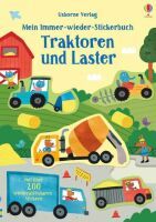 Usborne Verlag Mein Immer-wieder-Stickerbuch: Traktoren und Laster