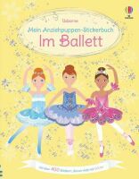 Usborne Verlag Mein Anziehpuppen-Stickerbuch: Im Ballett