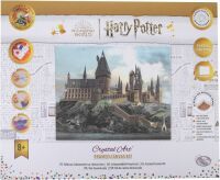 Craft Buddy Ltd. Crystal Art Leinwandbild Hogwarts Castle