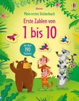 Usborne Verlag Mein erstes Stickerbuch: Erste Zahlen von 1 bis 10