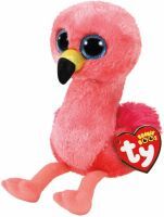 Ty BEANIE BOOS GILDA PINK FLAMINGO 15 CM