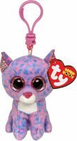 Ty BOO CLIP CASSIDY LAVENDER CAT (86623200)