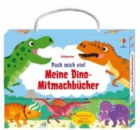 Usborne Verlag Pack mich ein! Meine Dino-Mitmachbücher