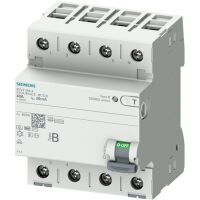 Siemens FI TYP B KURZZEIT 4P 40A/30MA (5SV3344-4)