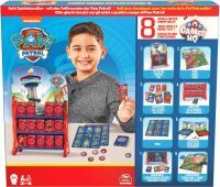 Paw Patrol, Spielesammlung mit Brettspielen für Kinder, Dame, Tic-Tac-Toe, Memory, Bingo, Nix da, Ka