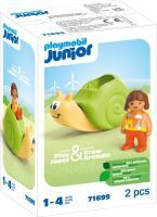 PLAYMOBIL 71699 Junior: Schaukelschnecke mit Rasselfunktion