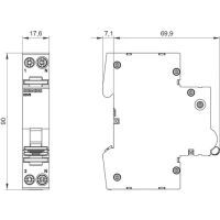 Siemens AFDD/LS 230V 6KA 2P B 10A 1TE (5SV6016-6KK10)