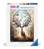 Ravensburger 1000 Teile Magischer Hirsch Puzzles