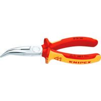 KNIPEX 25 26 160 - Side-cutting pliers - Chromium-vanadium steel - Plastic - Red/Orange - 16 cm - 144 g