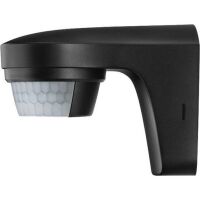 Theben theLuxa S180 BK - Passive infrared (PIR) sensor - Wired - Wall - Outdoor - Black - IP55