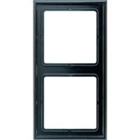 JUNG LS 982 SW - Black - Duroplast - Screwless - JUNG - 81 mm - 152 mm