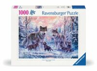 Ravensburger 12000647 Puzzle Arktische Wölfe 1000 Teile