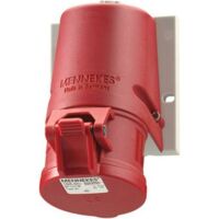 Mennekes Wanddose TwinCONTACT 1343 16A4P 6H400V IP44