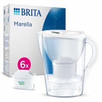 Brita Marella Cool weiß + 6 Maxtra Pro All-In-1