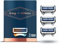 King C. Gillette Rasierklingen 3er Pack