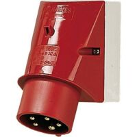 Mennekes 342 - Straight - 400 V - Red - IP44 - 1 pc(s)