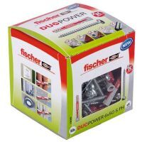 Multipack FISCHER DÜBEL MIT PH-SCHRAUBE (DUOPOWER  6 X 50 PH) - 50 Stück