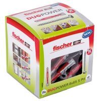 Multipack FISCHER DÜBEL MIT PH-SCHRAUBE (DUOPOWER  8 X 65 PH) - 25 Stück