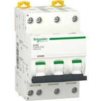 Schneider Electric A9 IC40N 3PN C 32A 6000A/10KA (A9P54732)