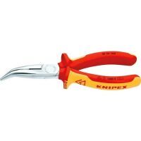 Knipex MIT SCHNEIDE GEBOGEN 160MM (VDE FLACHRUNDZANGE)